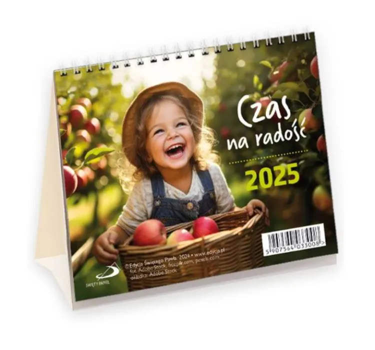 Kalendarz biurkowy 'Czas na radość' 2025