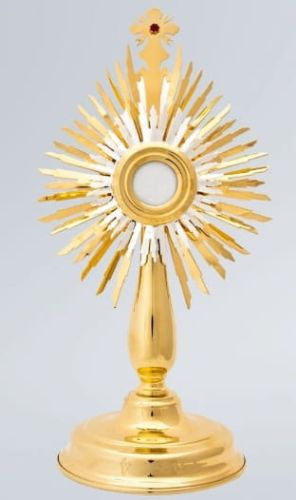 Relikwiarz złocony K5 e-religijne.pl