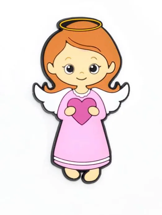 Magnes - Aniołek różowy na lodówkę KC289B2