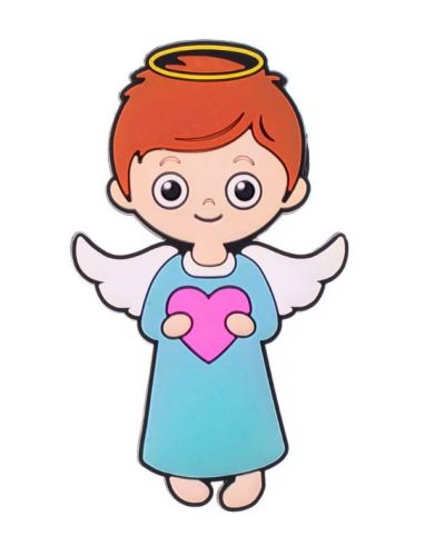 Magnes - Aniołek niebieski na lodówkę KC289B2