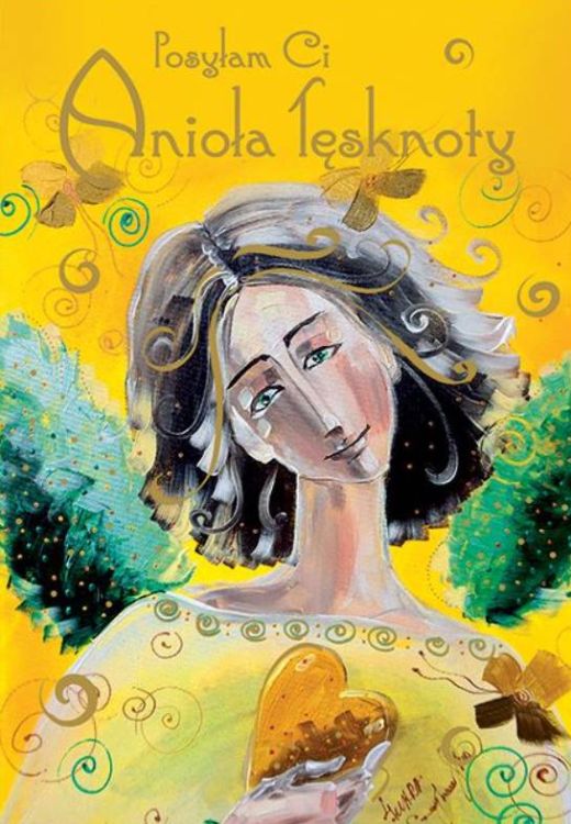 Posyłam Ci Anioła Tęsknoty - karnet upominkowy z kopertą