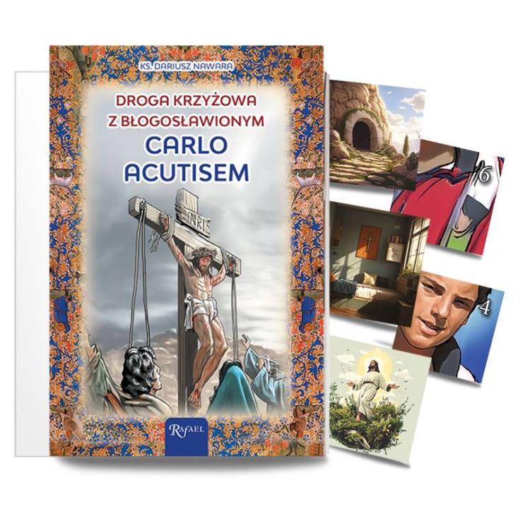 Kontrolki wielkopostne 2025 - książeczka z naklejkami z bł. Carlo Acutisem - Dom Wydawniczy Rafael - rok kanonizacji