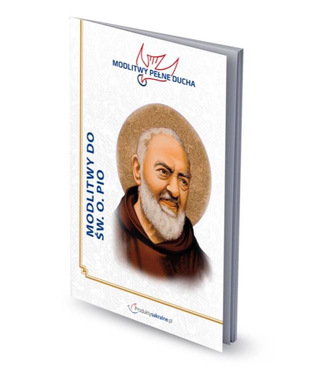Modlitewnik Modlitwy do św. Ojca Pio – poręczny zbiór modlitw i nowenn inspirowanych życiem świętego, idealny do codziennej modlitwy | księgarnia chrześcijańska