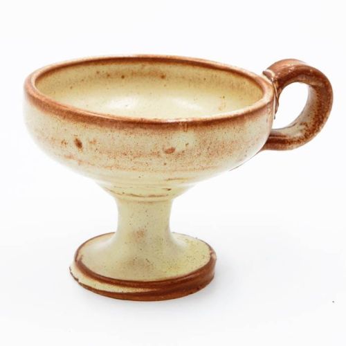 Ceramiczna kadzielniczka domowa - ręcznie glazurowana, inspirowana antykiem | sklep chrześcijański