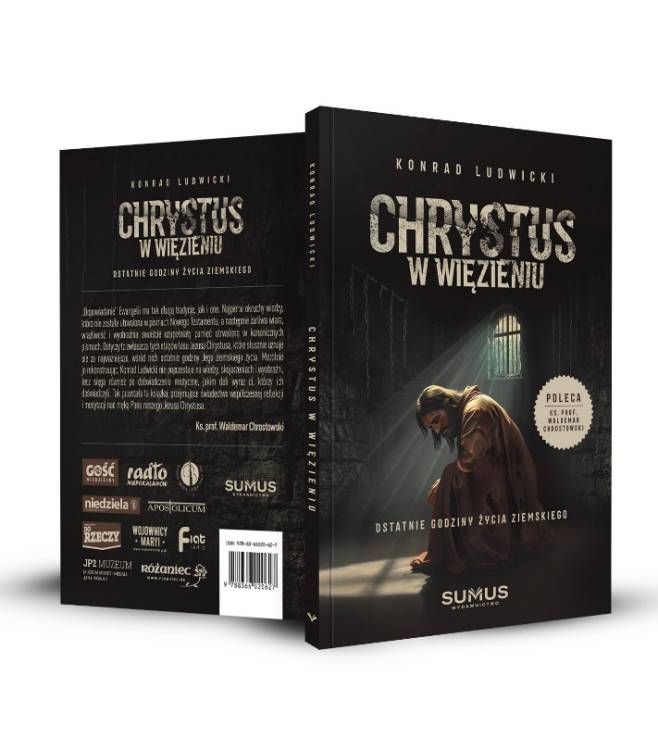 Chrystus w więzieniu - okładka książki Konrada Ludwickiego | SUMUS Wydawnictwo