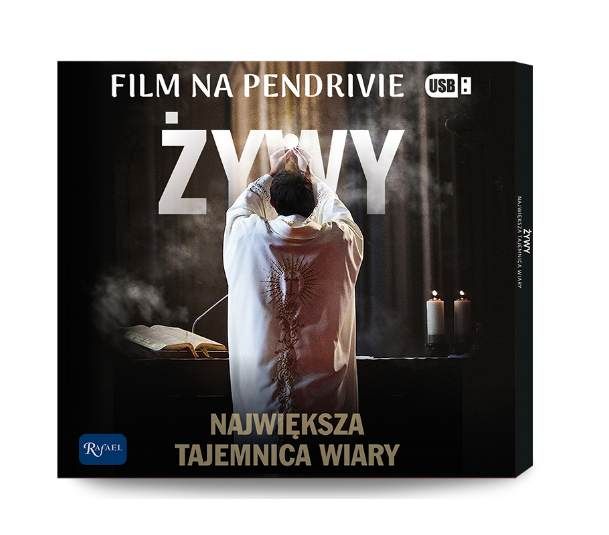 Film ŻYWY na pendrivie USB - opakowanie PendriveBox z wizerunkiem kapłana adorującego Najświętszy Sakrament | DOM WYDAWNICZY RAFAEL