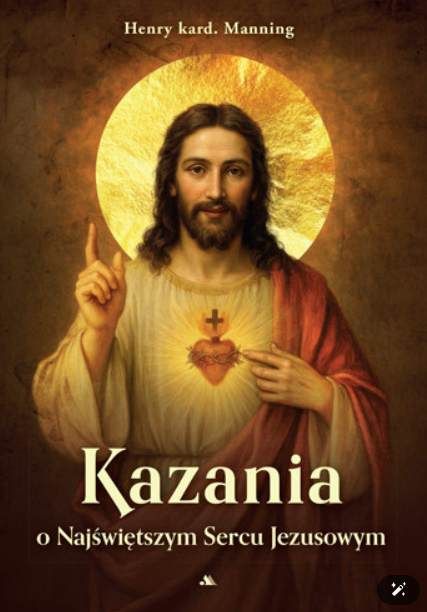 Kazania o Najświętszym Sercu Jezusowym Henry Manning, książka religijna Manning, duchowość Serca Jezusa książka Manning | księgarnia religijna