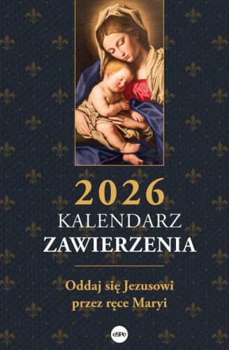 Kalendarz zawierzenia 2026 okładka z Matką Bożą i Dzieciątkiem