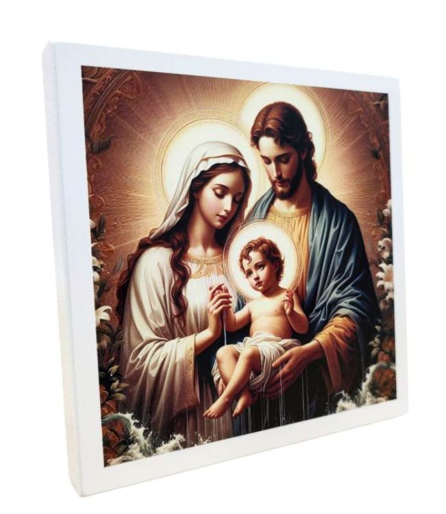 Obrazy religijne - dewocjonalia: Obraz Święta Rodzina 40x40 cm ADW-K18