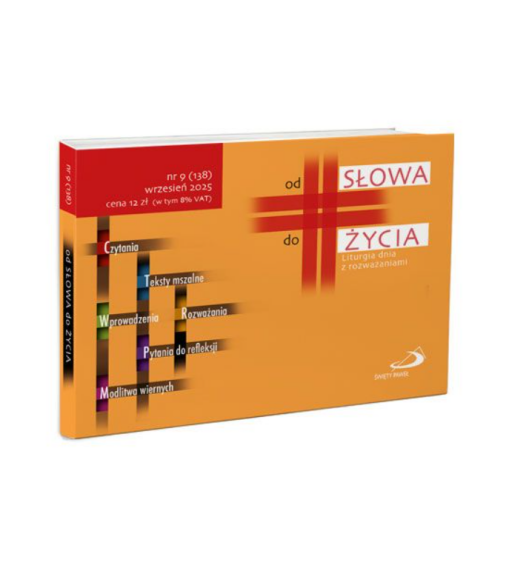 Edycja paulińska - Okładka miesięcznika „Od Słowa do Życia” nr 9/2025 – teksty liturgiczne na wrzesień, inspiracja na co dzień