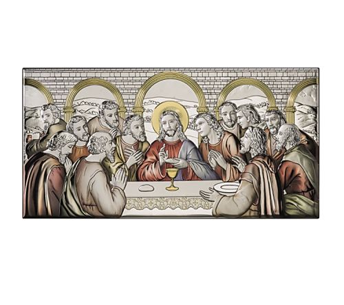 Ikona Ostatniej Wieczerzy – Chrystus daje siebie w Eucharystii. Włoskie rzemiosło