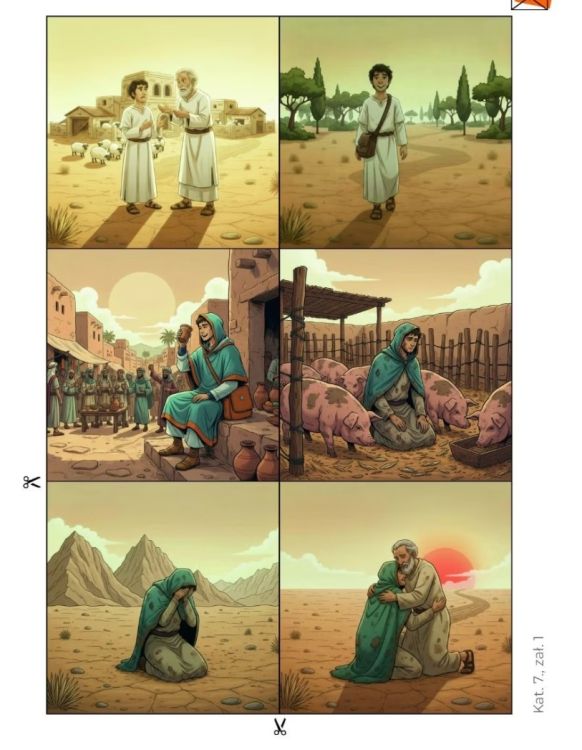 Okładka książki 'Jezus moim przyjacielem' z materiałami do przygotowania parafialnego do Pierwszej Komunii Świętej i spowiedzi.