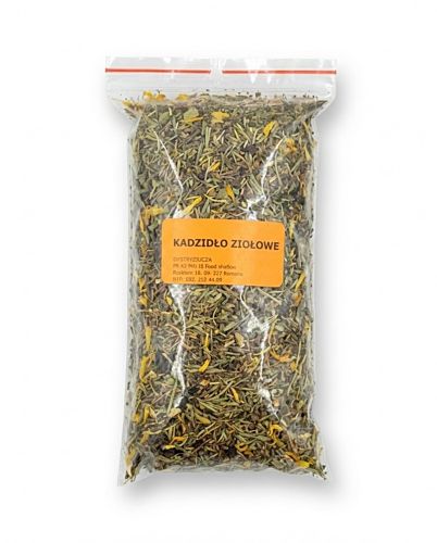 Tradycyjne kadzidło ziołowe 100g w opakowaniu - naturalna mieszanka zapachowa do kościoła i domu