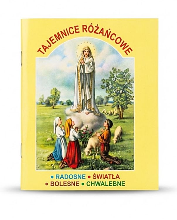 książeczka z tajemnicami różańca