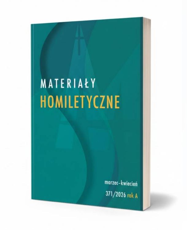 Okładka czasopisma Materiały Homiletyczne marzec-kwiecień 2026 Rok A, Wydawnictwo św. Stanisława BM.