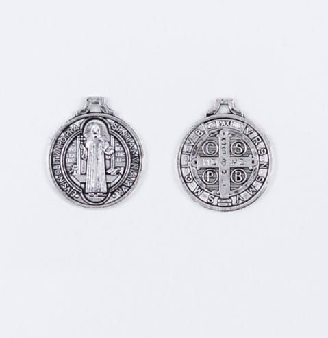 Medalik św. Benedykta metalowy 2 cm - M132 sklep z dewocjonaliami e-religijne.pl