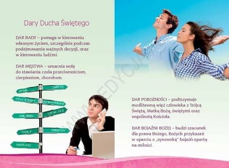 Duch Święty rozdaje prezenty. Pamiątka Sakramentu Bierzmowania (gołębica) e-religijne.pl