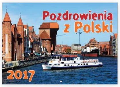 Chrześcijański kalendarz ścienny na 2017 rok "Pozdrowienia z Polski" EDYCJA ŚW. PAWŁA Kalendarze na ścianę ze zdjęciami i cytatami KSIĘGARNIA e-religijne.pl