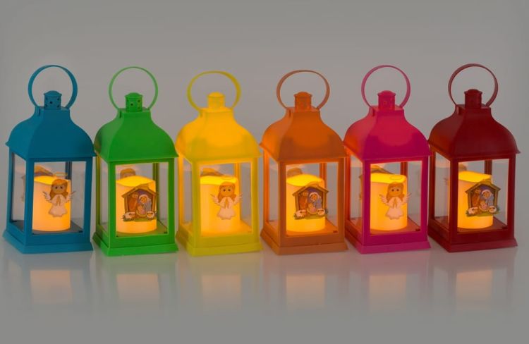 Lampion adwentowy na roraty różne kolory i wzory e-religijne.pl