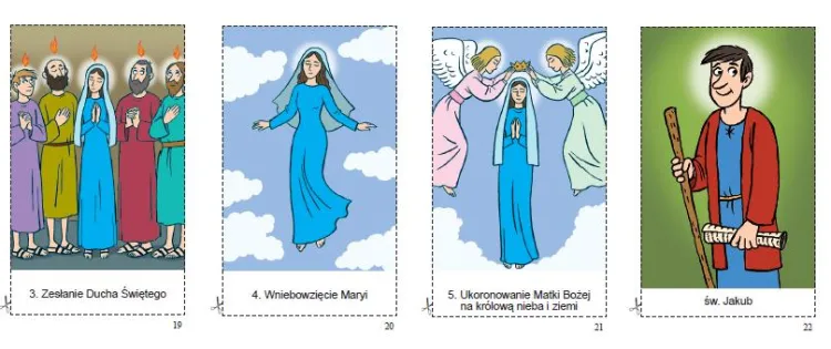 Sprawdziany kontrolki dla dzieci na różaniec 2015 wydawnictwo św. Stanisława księgarnia e-religijne.pl