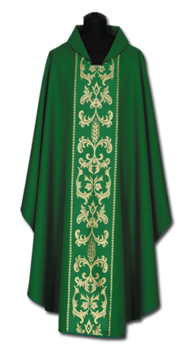 Ornat zielony AS360 e-religijne.pl