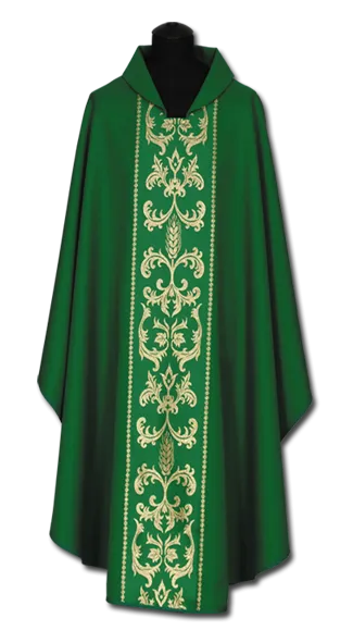 Ornat zielony AS360 e-religijne.pl