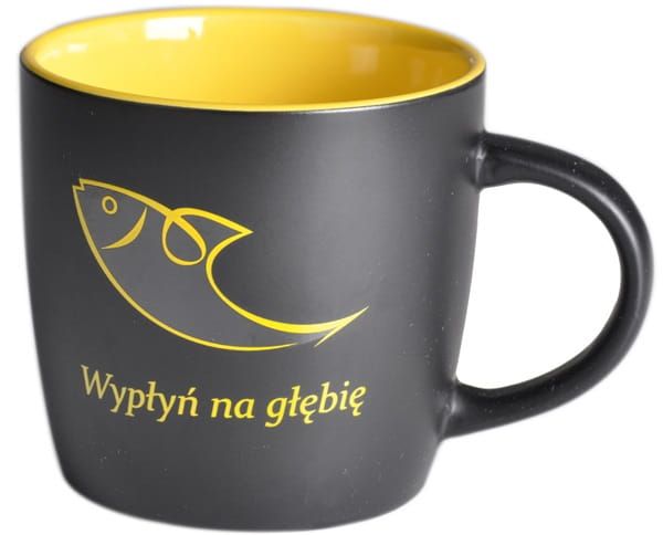 Kubek z nadrukiem religijnym "Wypłyń na głębię" e-religijne.pl