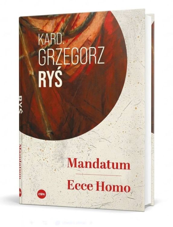 Mandatum Ecce Homo kard. Grzegorz Ryś książka wydawnictwo eSPe Kraków 2026 oprawa twarda okładka kremowa z fragmentem obrazu Brata Alberta