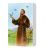 obrazek dwustronny Święty Franciszek z Asyżu z modlitwą, folia błysk, 10×6,5 cm, papier wysokiej jakości, pakiet 100 sztuk, e-religijne.pl