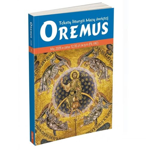 Oremus maj 2026 teksty liturgii Mszy świętej miesięcznik wydawnictwo Promic miękka oprawa 110x159 mm