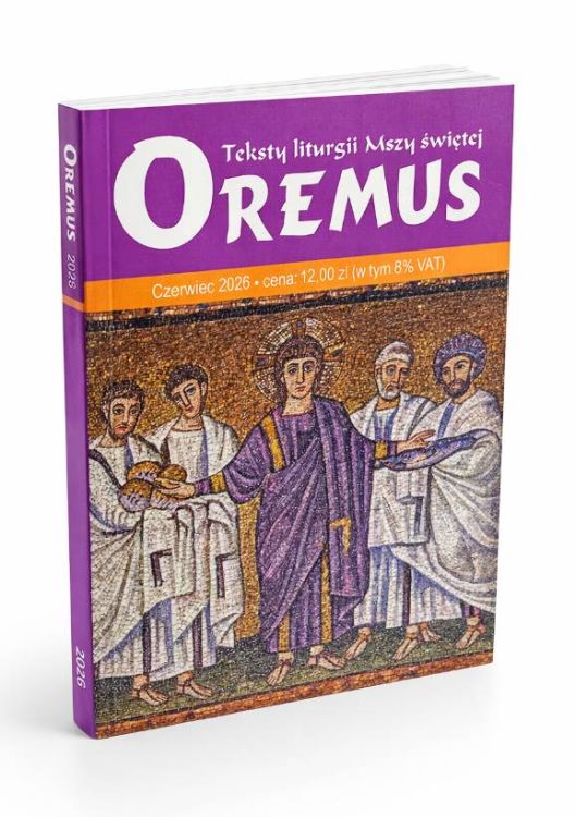Oremus czerwiec 2026 teksty liturgii Mszy świętej okładka mozaika Rawenna PROMIC