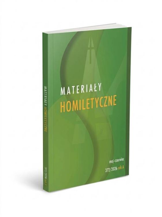 materiały homiletyczne 372/2026 rok A maj–czerwiec – okładka dwumiesięcznika z kazaniami i homiliami