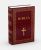 Biblia Warszawsko-Praska – bordowa oprawa ze złoceniami po zdjęciu obwoluty komunijnej