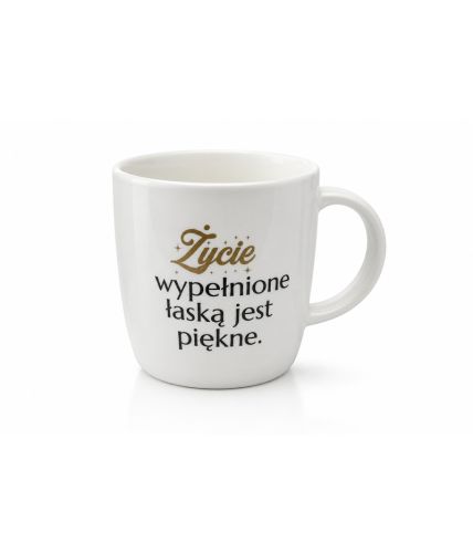 Kubek Życie wypełnione łaską jest piękne MG-KB-333 sklep chrześcijański