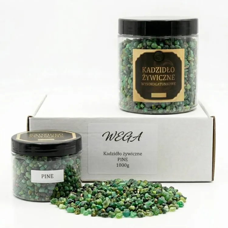 Kadzidło żywiczne Pine – sosnowe – słoiczki 100 g i 280 g oraz pudełko 1 kg