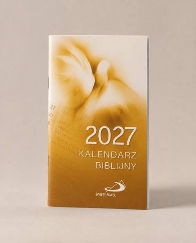 Kalendarz biblijny 2027 kieszonkowy z rocznym planem czytania Biblii, Edycja Świętego Pawła