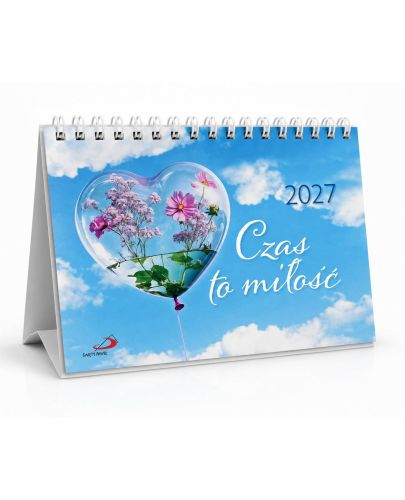 Kalendarz biurkowy 2027 Czas to miłość Edycja Świętego Pawła