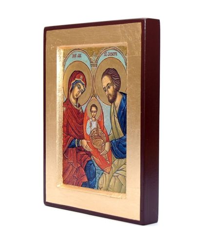 Sklep z ikonami: Ikona Świętej Rodziny 18 x 23 - WZ2 dewocjonalia obrazy sklep z prezentami z okazji ślubu e-religijne.pl