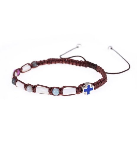 Różaniec bransoletka DELICATE BD012 kslpe chrześcijański dewocjonalia