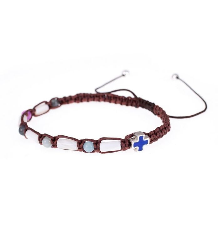 Różaniec bransoletka DELICATE BD012 kslpe chrześcijański dewocjonalia