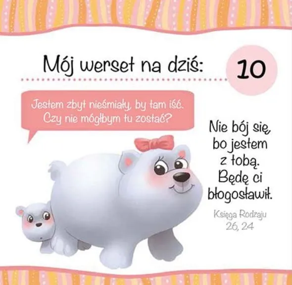 Mój dzień z Biblią - książeczka na spirali dla dzieci księgarnia chrześcijańska e-religijne.pl