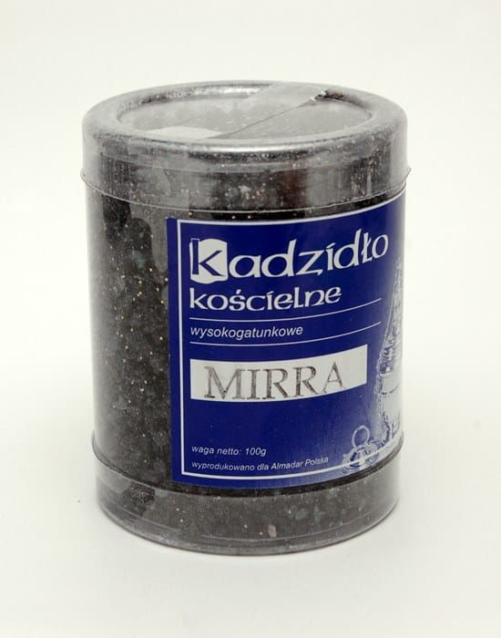 Kadzidło kościelne żywiczne MIRRA - 100 g e-religijne.pl