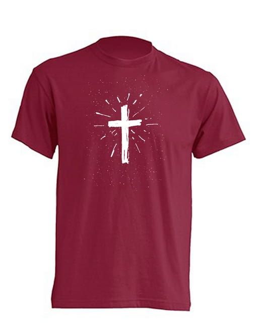 Koszulka religijna T-Shirt "KRZYŻ" sklep chrześcijański