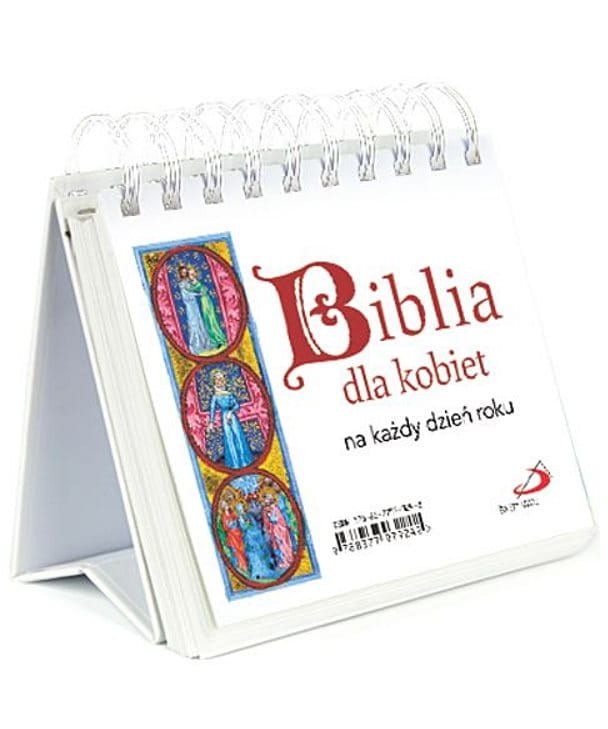 Edycja św. Pawła: Biblia dla kobiet na każdy dzień roku - książka na biurko księgarnia chrześcijańska