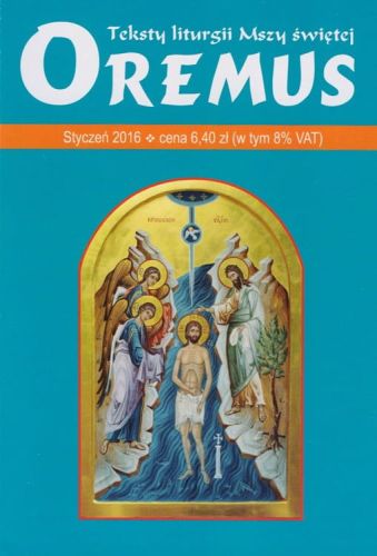 Oremus na STYCZEŃ 2016 - teksty liturgii Mszy Świętej sklep z księgami liturgicznymi czytania lekcjonarze e-religijne.pl