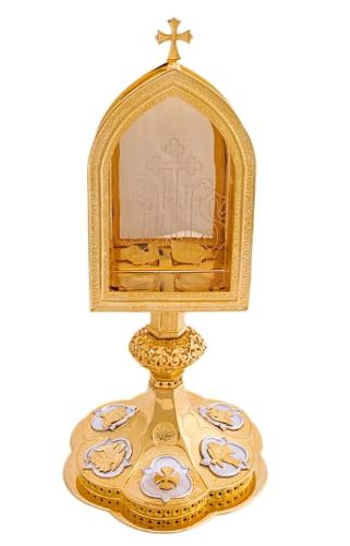 Kustodium złocone gotyckie e-religijne.pl