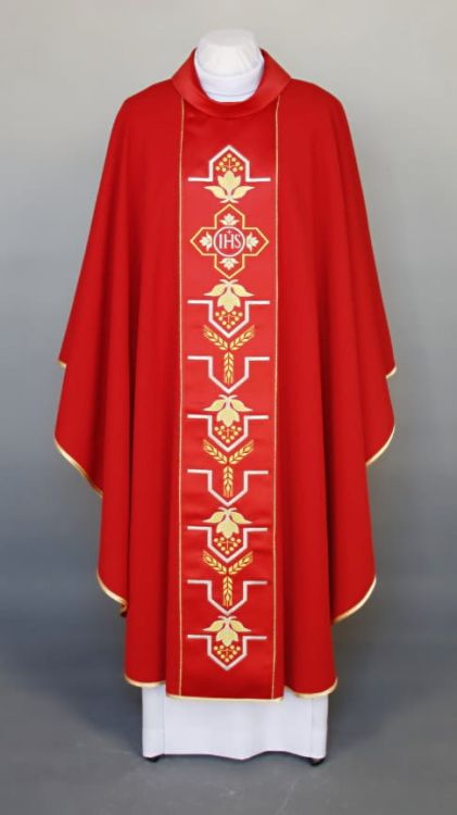 Ornat czerwony 1-259-2 e-religijne.pl
