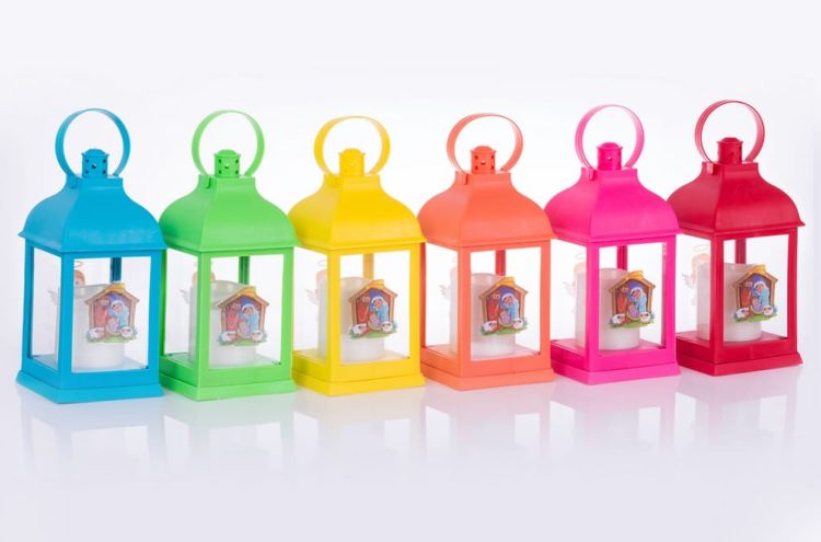 Lampion adwentowy na roraty różne kolory i wzory e-religijne.pl