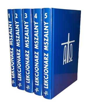 Lekcjonarz mszalny tom 1 [format A5 - mniejszy] - nowe wydanie 2015 wydawnictwo Pallottinum księgarnia artykuły liturgiczne e-religijne.pl