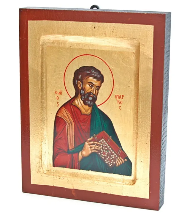Ikona bizantyjska św. Marek Ewangelista 14 x 18 cm e-religijne.pl